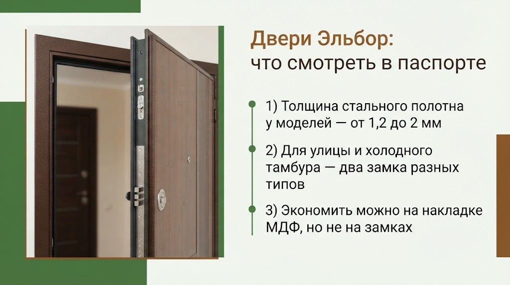 Двери Эльбор: что смотреть в паспорте