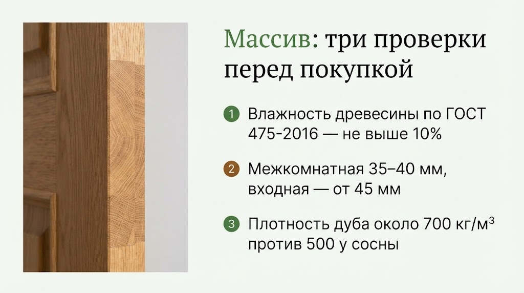 Массив: три проверки перед покупкой