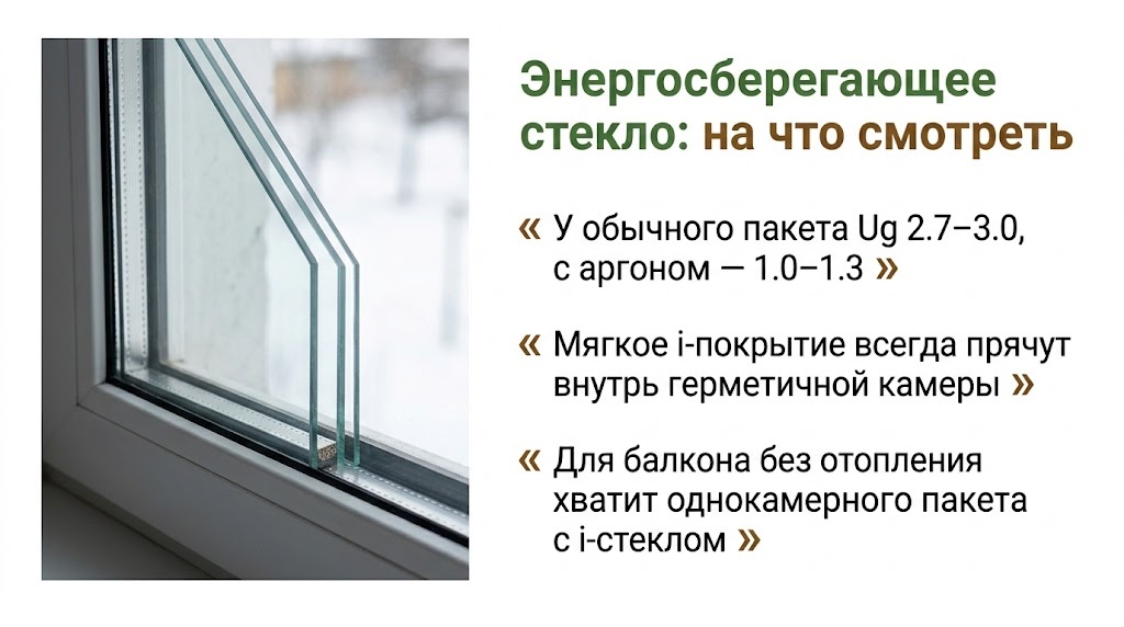 Энергосберегающее стекло: на что смотреть